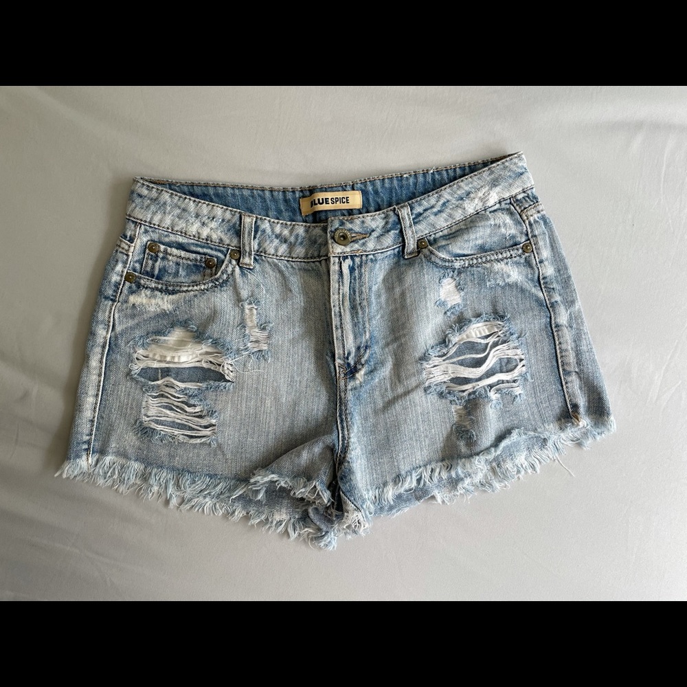 High waisted shorts